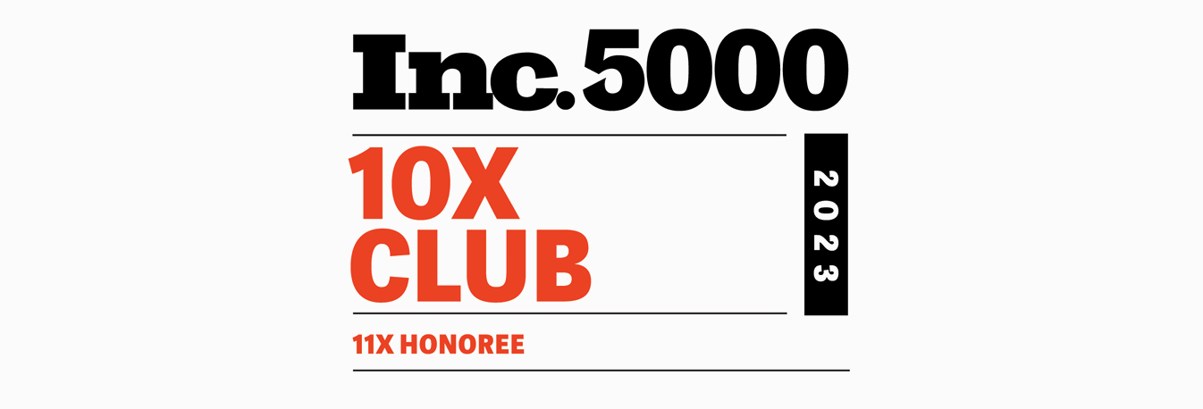 Inc. 5000 10x Club logo